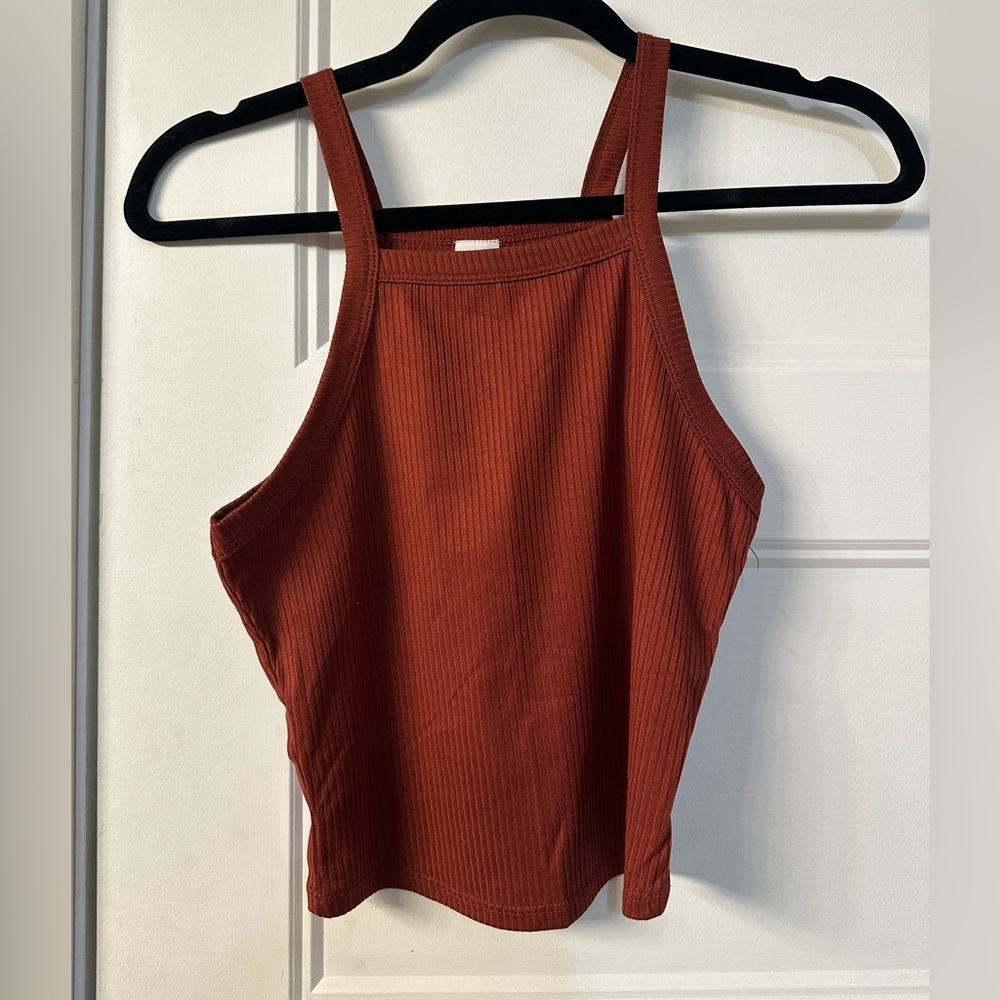 Iris Basic Ribbed Tank - Picture 1 of 3